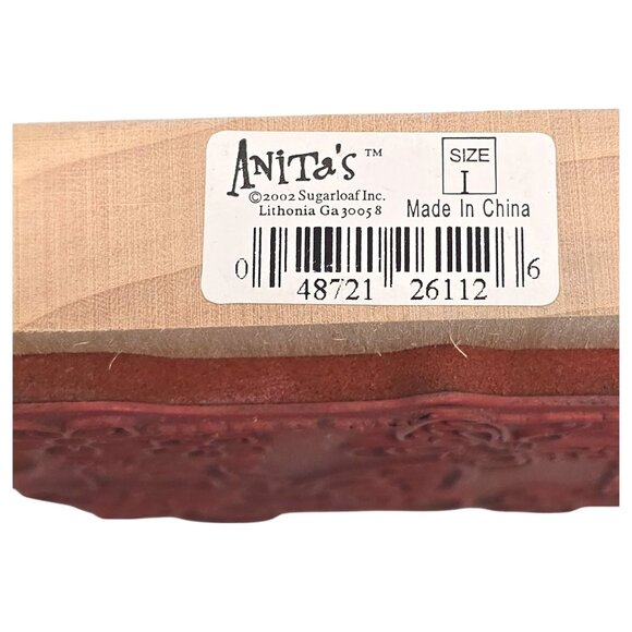 Vtg Wooden Rubber Stamp Lot of 60 Mixed Crafts Floral Sentiments & Decorative - Picture 10 of 16